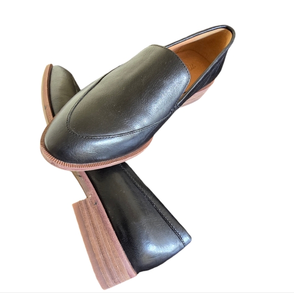 Madewell Frances Leather Loafers. Black. Size 5.5 - Picture 8 of 11